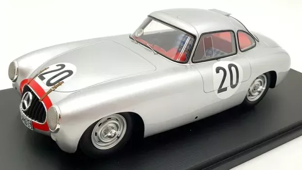 Spark Mercedes 300sl 3.0l S6 Team Daimler-benz A.g. N 20 2nd 24h Le Mans 1952 T.helfrich N.niedermayer 1:18 18S859