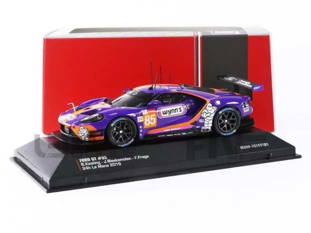 IXO Models Ford Gt Ford Ecoboost 3.5l Turbo V6 Team Keating Motorsport N 85 24h Le Mans 2019 B.keating J.bleekemolen F.fraga 1:43 FGT43101