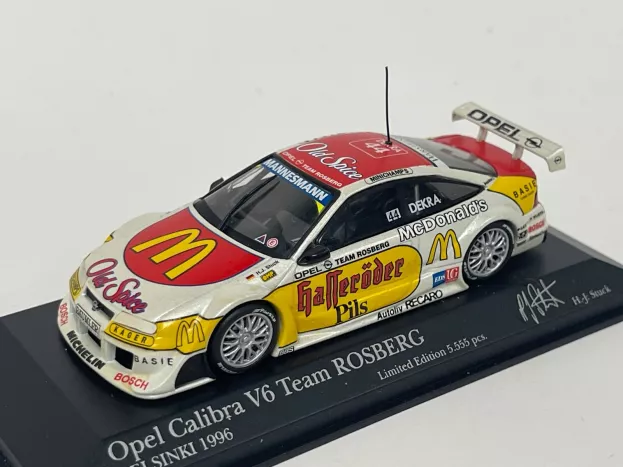 Minichamps Opel Calibra V6 Team Rosberg N 43 Helsinki Dtm 1996 J.jleto 1:43 430964243