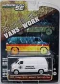 GreenLight 1976 Dodge B100 Animal Control Van - 29782 New NRFP White 1:64