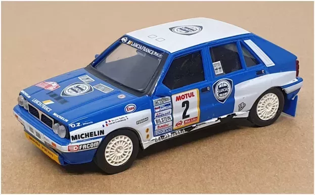 Vitesse Lancia Delta Integrale Lancia France N 2 Rally De Garrigues 1989 Bruno Saby Daniele Grataloup 1:43 SM58