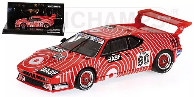 Minichamps Bmw M1 Procar Team Gs Sport Basf N 80 Procar Series 1980 H.j.stuck 1:43 444802580