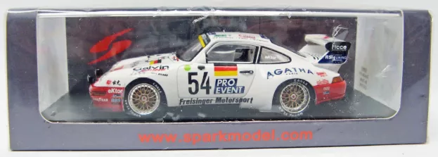 Spark Porsche 911 993 Bi-turbo Team Freisinger Motorsport N 54 24h Le Mans 1995 W.kaufmann Y.hane M.ligonnet 1:43 S0993