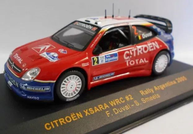 IXO Models Citroen Xsara Wrc N 2 Rally Argentina 2005 F.duval S.meets 1:43 RAM200