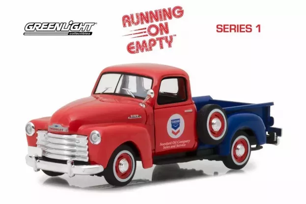 Greenlight Chevrolet 3100 Pick-up Standard Oil 1953 Blister Box 1:43 87010B
