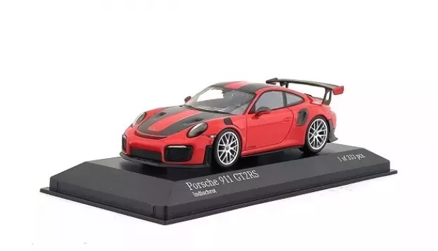Minichamps Porsche 911 991-2 Gt2 Rs Weissach Package 2018 Silver Rims 1:43 413067290