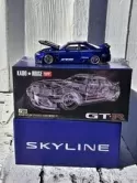 In Stock- Kaido House x Mini GT 1:64 Nissan Skyline GT-R (R33) BLUE KHMG089
