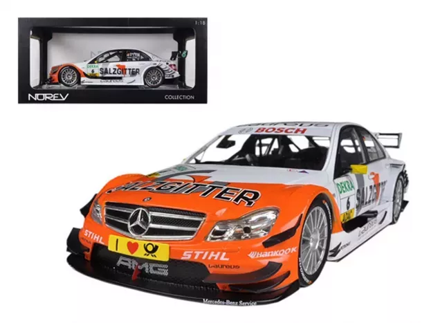 Norev Mercedes C-class Amg Team Hwa N 6 Dtm 2011 R.schumacher 1:18 183580