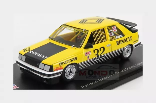 Spark Renault R11 Encore N 32 Sears Point 1984 Bobby Archer 1:43 US061