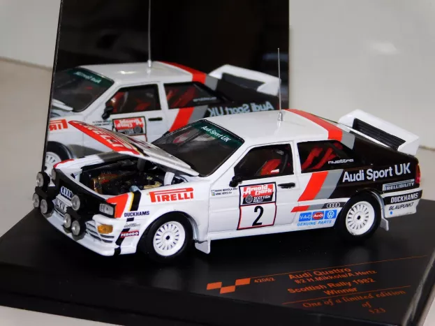 Vitesse Audi Quattro N 2 Winner Rally Scottish 1982 H.mikkola A.hertz 1:43 42062