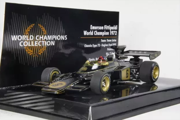 Minichamps Lotus F1 72d Ford Jps N 8 Winner Italy Gp Emerson Fittipaldi 1972 World Champion 1:43 436720006
