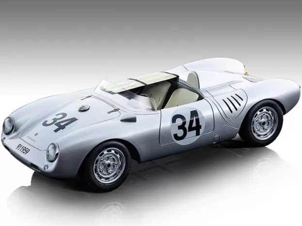 Tecnomodel Porsche 550a Team Porsche Kg N 34 24h Le Mans 1957 C.storez E.crawford 1:18 TM18-141B