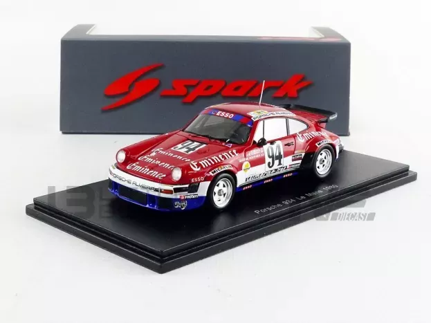 Spark Porsche 934 3.3l Turbo Team Equipe Almeras Freres N 94 24h Le Mans 1980 J.almeras J.m.almeras M.hoepfner 1:43 S5094