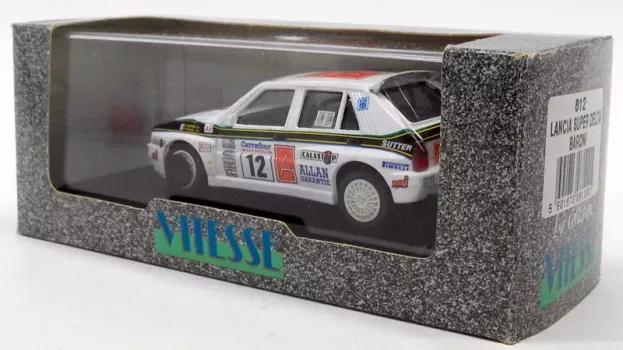 Vitesse Lancia Super Delta Hf Integrale N 12 Rally D'antibes 1987 C.baroni P.david 1:43 812