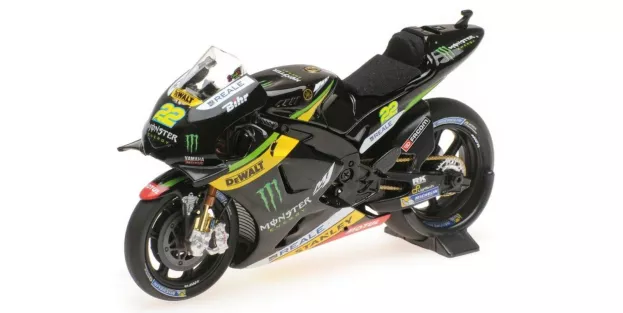 Minichamps Yamaha Yzr-m1 Monster Tech3 N 22 Motogp Season 2016 A.lowes 1:18 182163022
