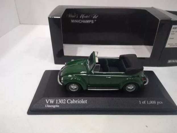 Minichamps Volkswagen 1302 Beetle Cabriolet 1970 1:43 430055041