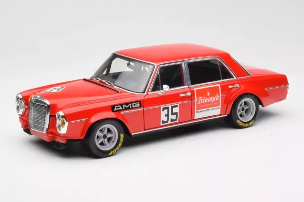 Minichamps Mercedes 300 Sel 6.8 Amg Triumph N 35 Hockeneim Suedwestpokal 1971 H.kelleners 1:18 100713435