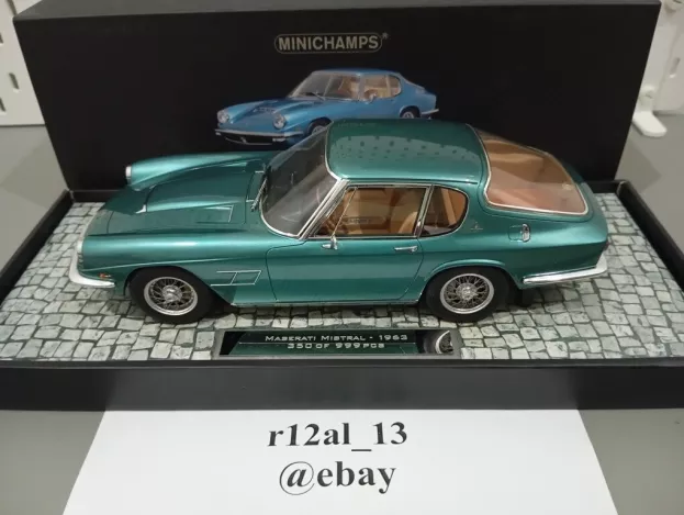 Minichamps Maserati Mistral Coupe 1963 1:18 107123420