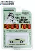 Greenlight 1967 Ford "She Country" Mustang Coupe Goodro Ford 1:64 Scale 30353