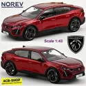 Peugeot 408 GT Estate 2023 Elixir Red Metallic 1:43 Norev 474811