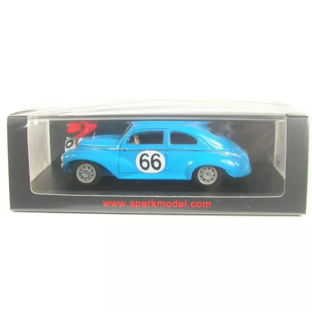 Spark Peugeot 203c 1290cc S4 Team Constantin N 66 24h Le Mans 1953 A.constantin M.aunaud 1:43 S4738