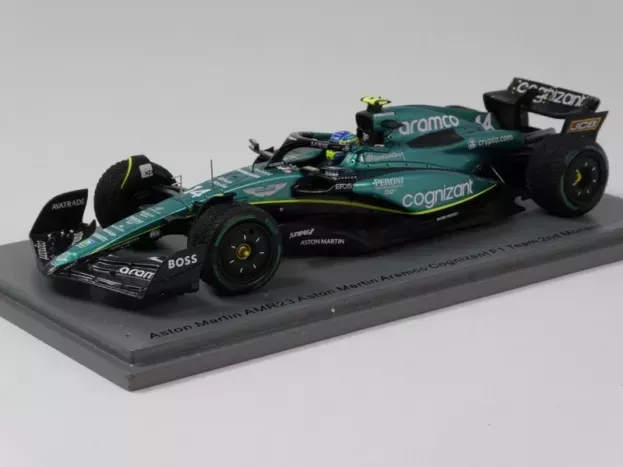 Spark Aston Martin F1 Amr23 Team Aramco Cognizant N 14 2nd Monaco Gp 2023 Fernando Alonso 1:43 S8585