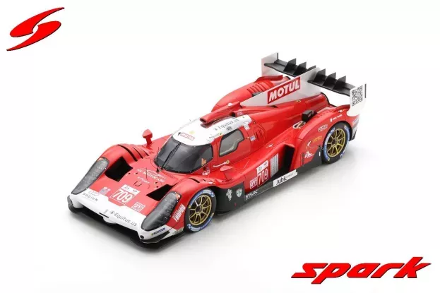 Spark Scg 007 Lmh 3.5l V8 Turbo Team Glickenhaus Racing N 709 24h Le Mans 2022 R.briscoe R.westbrook F.mailleux Con Vetrina With Showcase 1:18 18S803