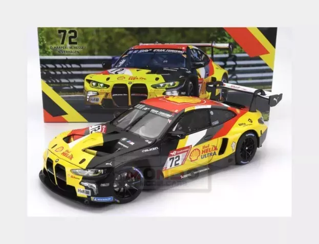 Minichamps Bmw 4-series M4 Gt3 Team Bmw Junior N 72 24h Nurburgring 2023 Dan Harper Max Hesse Neil Verhagen 1:18 113232072