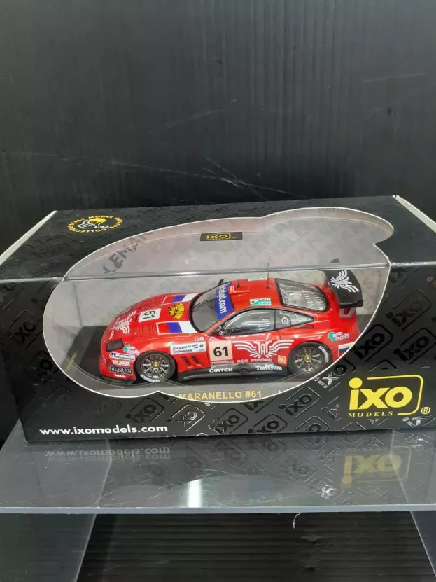 IXO Models Ferrari 550 Maranello N 61 24h Le Mans 2006 C.vann N.smith T.sugden 1:43 LMM093