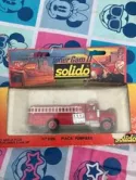 Solido Toner Gram II 1/60 Scale 3106 - Mack Fire Engine Truck - Red