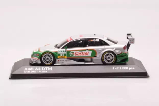 Minichamps Audi A4 N 21 Castrol Dtm 2007 V.ickx 1:43 400071521