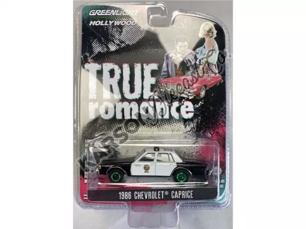 Greenlight Chevrolet Caprice Los Angeles Police Department 1986 True Romance 1:64 62020C