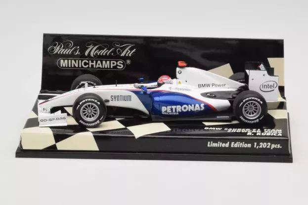 Minichamps Bmw F1 Sauber Showcar 2009 Robert Kubica 1:43 400090075