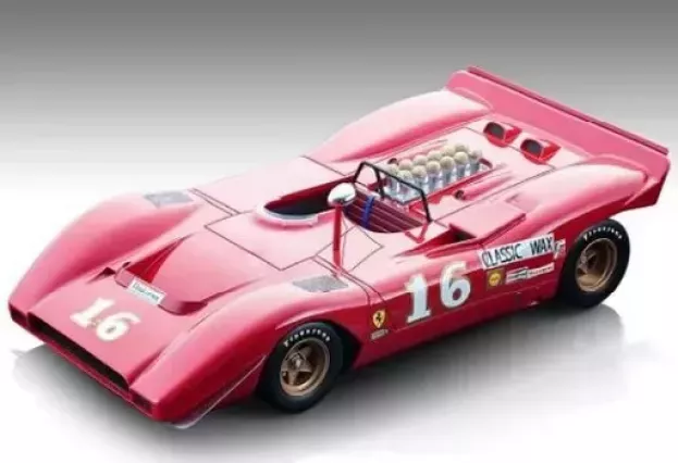 Tecnomodel Ferrari 612 Can-am N 16 3rd Mid-ohio 1969 Chris Amon 1:18 TM18-256C