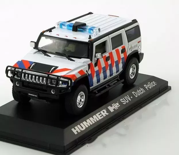 Norev Hummer H2 Suv Politie Police 2003 1:43 REPHUM01