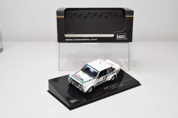IXO Models Fiat 131 Abarth N 7 Rally Montecarlo 1980 B.waldegaard H.thorszelius 1:43 RAC117