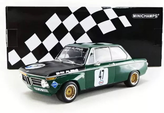Minichamps Bmw 1602 Team Bmw Alpina N 47 Adac Eifelrennen Nurburgring 1970 P.meyer 1:18 155712647