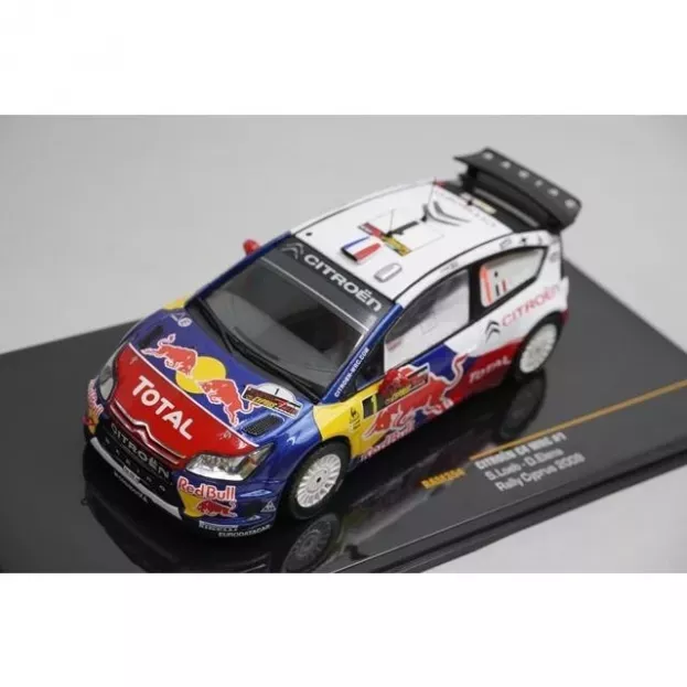 IXO Models Citroen C4 Wrc N 1 Red Bull Winner Rally Cyprus 2009 S.loeb D.elena 1:43 RAM354