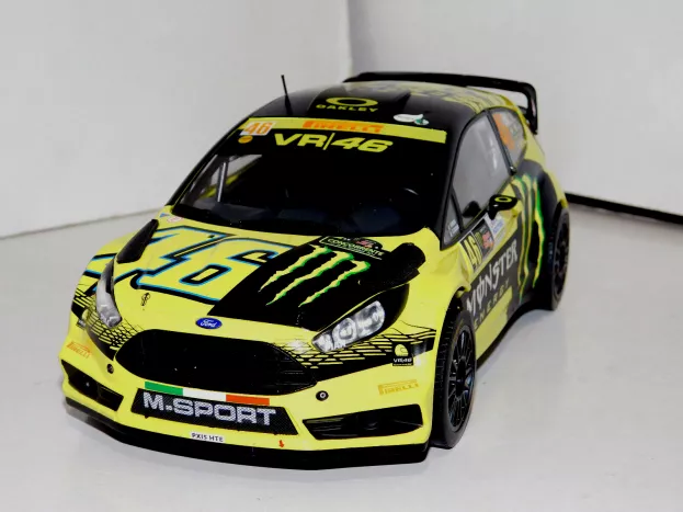 IXO Models Ford Fiesta Rs Wrc Monster N 46 Winner Rally Monza 2015 Valentino Rossi C.cassina 1:18 18RMC015