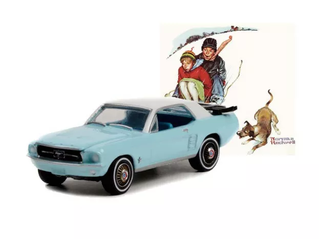 Greenlight Ford Mustang Coupe 1967 1:64 54060D