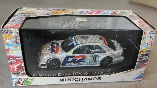 Minichamps Mercedes C-class Team Amg N 14 Season Dtm 1995 B.schneider 1:43 430953514