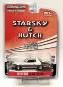 Chase Greenlight 1/64 Starsky & Hutch 1976 Ford Gran Torino Chrome Edition 51224