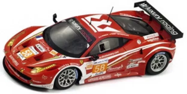 Truescale Ferrari 458 Italia 8c Gte Am Team Luxury Racing N 58 24h Le Mans 2012 P.ehret G.jeannette F.montecalvo 1:43 FJM1343006