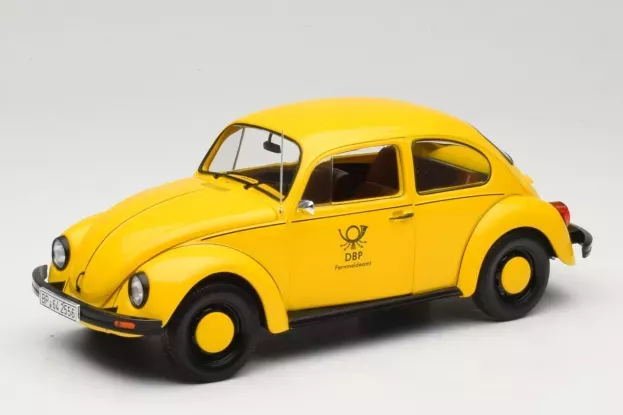Minichamps Volkswagen Beetle 1200 Deutsche Bundespost 1983 1:18 150057195