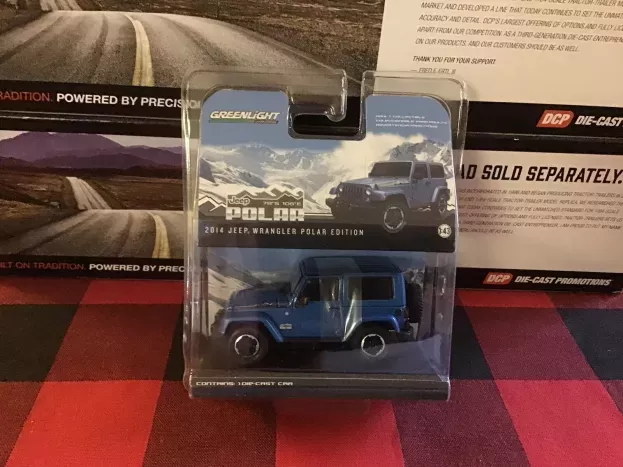 Greenlight Jeep Wrangler Polar 2014 1:43 86054