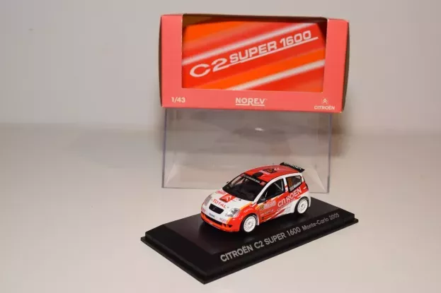 Norev Citroen C2 Super 1600 N 35 Rally Montecarlo 2005 K.meeke C.patterson 1:43 155253