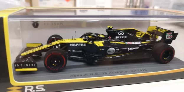 Spark Renault F1 Rs19 Team Renault N 27 Australian Gp 2019 N.hulkenberg 1:43 S6076