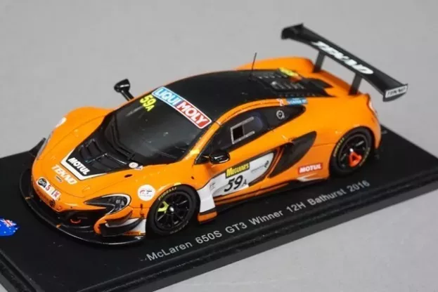 Spark Mclaren 650s Gt3 N 59 Winner 12h Bathurst 2016 L.van Gisbergen A.parente J.webb 1:43 AS021