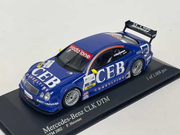 Minichamps Mercedes Clk-class Clk Coupe Team Ceb Amg N 17 Season Dtm 2002 P.huisman 1:43 400023117