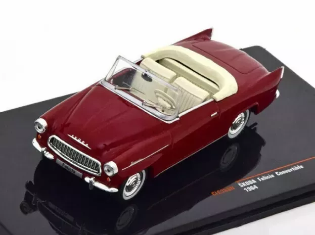 IXO Models Skoda Felicia Cabriolet Open 1964 1:43 CLC388N